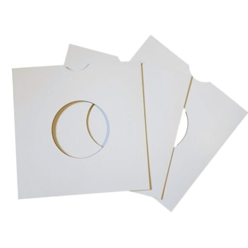 100 Pochettes cartonnées de disque 45T (7") (300gr/M2)