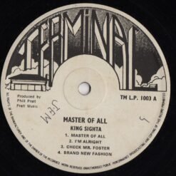 Yardgroove002 lzn King Sighta - Master Of All
